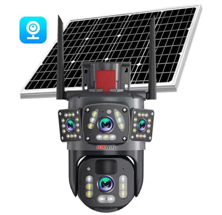 Solar Ai Camera-Smart Indoor/Outdoor Security With Motion Alerts